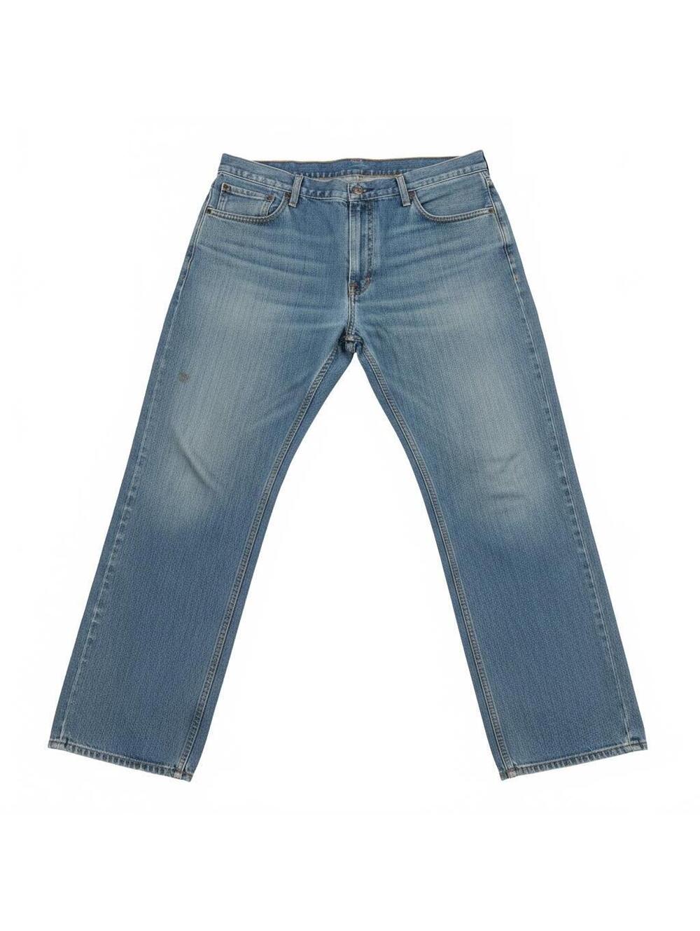 Levi's 559 Relaxed Fit Men's Jeans W44 L32 Light Blue Denim